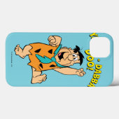 Coques Case-Mate iPhone Fred Flintstone Yabba-Dabba Doo ! (Verso (horizontal))