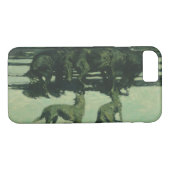 Coques Case-Mate iPhone Frederic Remington - L'appel à l'aide (Dos (Horizontal))