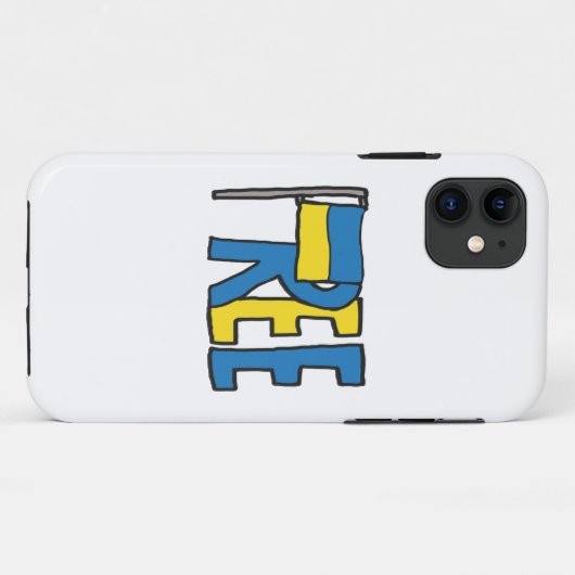 Coques Case-Mate iPhone Free Ukraine (Dos (Horizontal))