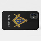 Coques Case-Mate iPhone Freemason Party BBQ Masonic Freemasony (Dos (Horizontal))