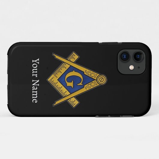 Coques Case-Mate iPhone Freemason Party BBQ Masonic Freemasony (Dos (Horizontal))
