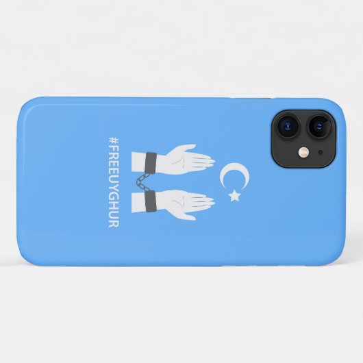 COQUES Case-Mate iPhone #FREEUYGHUR (Dos (Horizontal))