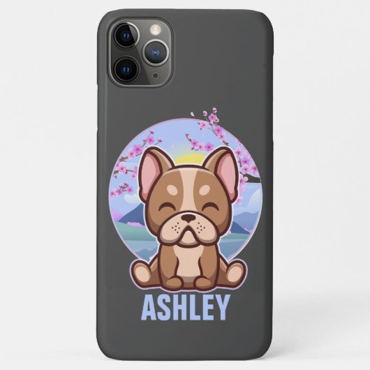 Coques Case-Mate iPhone French Bulldog Kawaii Cute Cadeau chien animal (Dos)