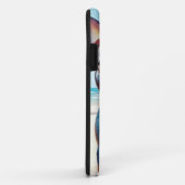 Coques Case-Mate iPhone French Bulldog sur la plage, cadeau d'été pour amo (Dos/Droite)