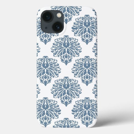 Coques Case-Mate iPhone French Grey Elegant Damask (Verso)