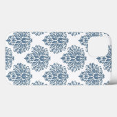 Coques Case-Mate iPhone French Grey Elegant Damask (Verso (horizontal))