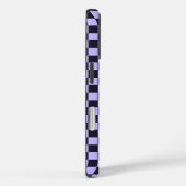 Coques Case-Mate iPhone French lilac checkerboard pattern (Verso / Droite)