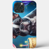 Coques Case-Mate iPhone Frenchie Birthday Bash : Un mignon Bulldog françai (Verso)