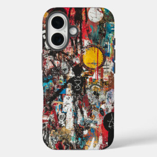 Coques iPhone 16 Fréquence de graffiti