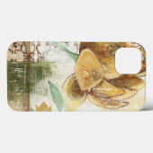 Coques Case-Mate iPhone Fresco Design avec Globe Flower (Verso (horizontal))