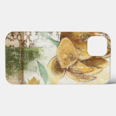 Coques Case-Mate iPhone Fresco Design avec Globe Flower (Verso (horizontal))