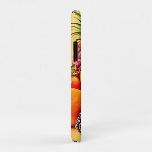 Coques Case-Mate iPhone Fresh Bounty: Vibrant Fruit Harvest Design  (Dos/Droite)