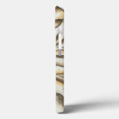 Coques Case-Mate iPhone Fresque de Flowerhead sur l'arrière - plan (Verso / Gauche)