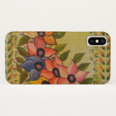 Coques Case-Mate iPhone Frida Kahlo Flore Peinte (Dos (Horizontal))