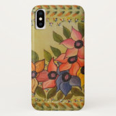 Coques Case-Mate iPhone Frida Kahlo Flore Peinte (Dos)