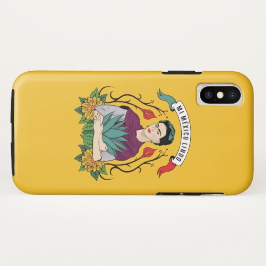 Coques Case-Mate iPhone Frida Kahlo | MI Mexique Lindo (Dos (Horizontal))