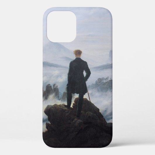 Coques Case-Mate iPhone Friedrich's Wanderer au-dessus de la mer de brouil (Verso)
