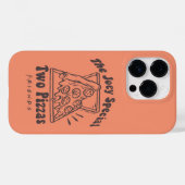 Coques Case-Mate iPhone FRIENDS™ | Citation Pizza Joey (Verso (horizontal))