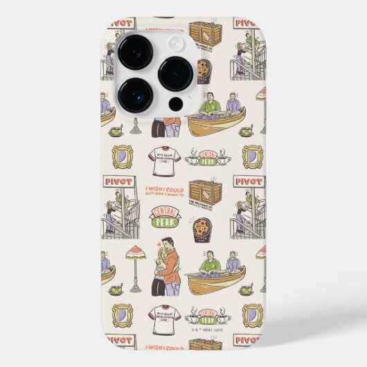 Coques Case-Mate iPhone FRIENDS™ | Icônes de dessin animé (Verso)