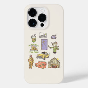 Coque Pour iPhone 14 Pro FRIENDS™   Icônes de dessin animé Graphique