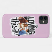 Coques Case-Mate iPhone FRIENDS™ | Joey, Rachel et Ross - J'adore ! (Dos (Horizontal))