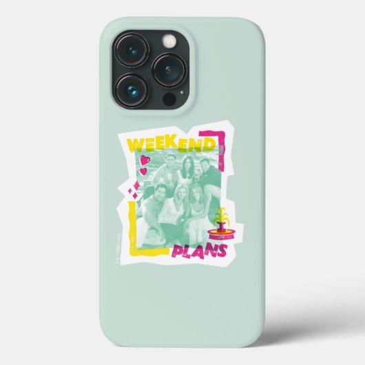 Coques Case-Mate iPhone FRIENDS™ | Plans pour le week-end (Verso)
