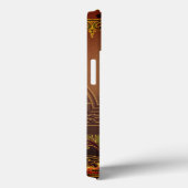 Coques Case-Mate iPhone frise florale victorienne élégante fleur Art nouve (Verso / Droite)