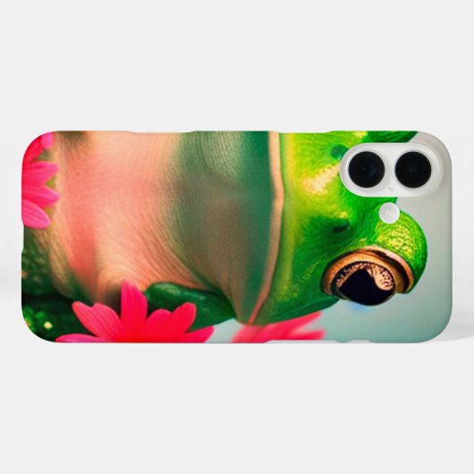 Coques Case-Mate iPhone Frog Art (Verso (horizontal))