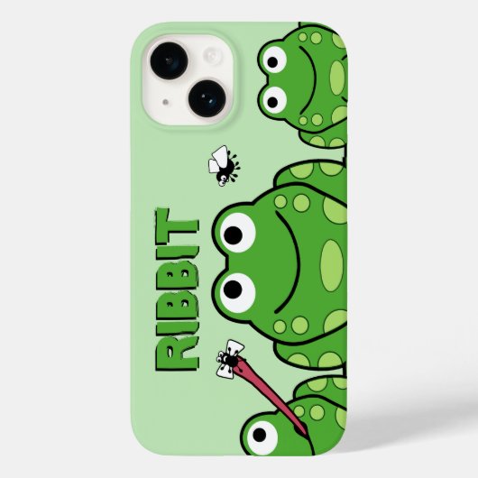Coques Case-Mate iPhone Frog personnalisé (Verso)