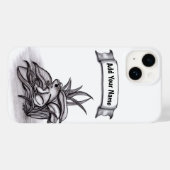 Coques Case-Mate iPhone Froggy, Ajoutez Votre Nom (Verso (horizontal))