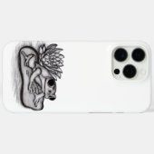 Coques Case-Mate iPhone Froggy avec Lotus Flower (Verso (horizontal))