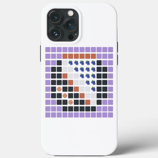 Coques Case-Mate iPhone Fromage aux bleuets (Emoji Art) (Verso)