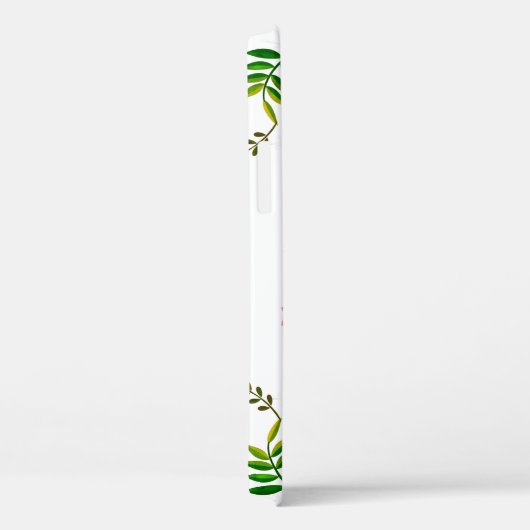 Coques Case-Mate iPhone Fronds, Feuilles et fleurs (Verso / Droite)