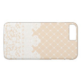 Coques Case-Mate iPhone Frontière de dentelle (Dos (Horizontal))