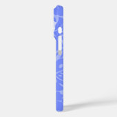 Coques Case-Mate iPhone Frontière de Kalakaua Hibiscus d'Hawaii Périwinkle (Verso / Gauche)