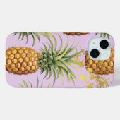 Coques Case-Mate iPhone Fruit d'orange, de mauve et d'ananas (Verso (horizontal))