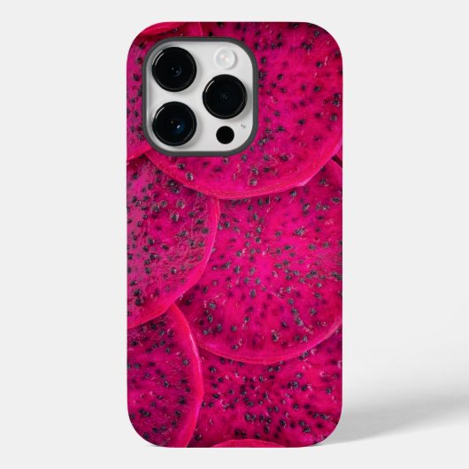 Coques Case-Mate iPhone Fruit dragon rose tropical (Verso)