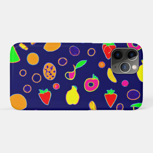 Coques Case-Mate iPhone Fruit électrique Fiesta Design (Dos (Horizontal))
