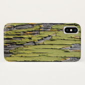 Coques Case-Mate iPhone Fruit fissuré et Patiné Grange verte Bois (Dos (Horizontal))