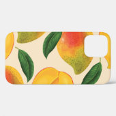 Coques Case-Mate iPhone Fruit Mango Motif sans joint (Verso (horizontal))