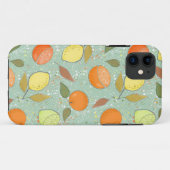 Coques Case-Mate iPhone Fruit motif aux citrons, oranges (Dos (Horizontal))