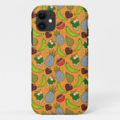 Coques Case-Mate iPhone Fruit motif transparent | motif de surface de frui (Dos)