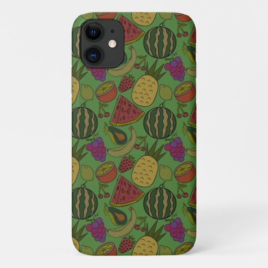 Coques Case-Mate iPhone Fruit motif transparent | motif de surface de frui (Dos)