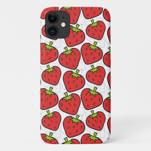 Coques Case-Mate iPhone Fruit motif transparent | motif de surface de frui (Dos)