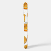 Coques Case-Mate iPhone Fruit Orange frais Citrus Motif sans joint (Verso / Gauche)