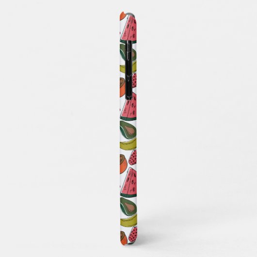 Coques Case-Mate iPhone Fruit seamless pattern | Fruit surface pattern 15 (Dos/Gauche)