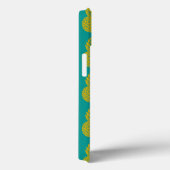 Coques Case-Mate iPhone Fruit tropical ananas | Monogramme (Verso / Droite)