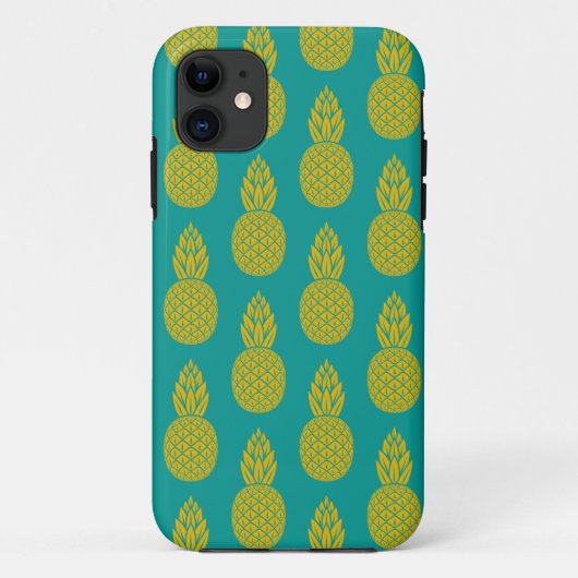 Coques Case-Mate iPhone Fruit tropical d'ananas (Dos)