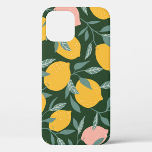 Case-Mate iPhone Case Fruit vintage citron Motif sans joint