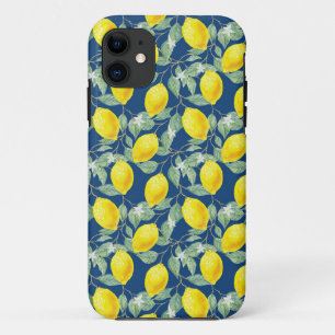 Case-Mate iPhone CASE FRUITS DE CITRON DANS LE BLEU CAMPAGNARD